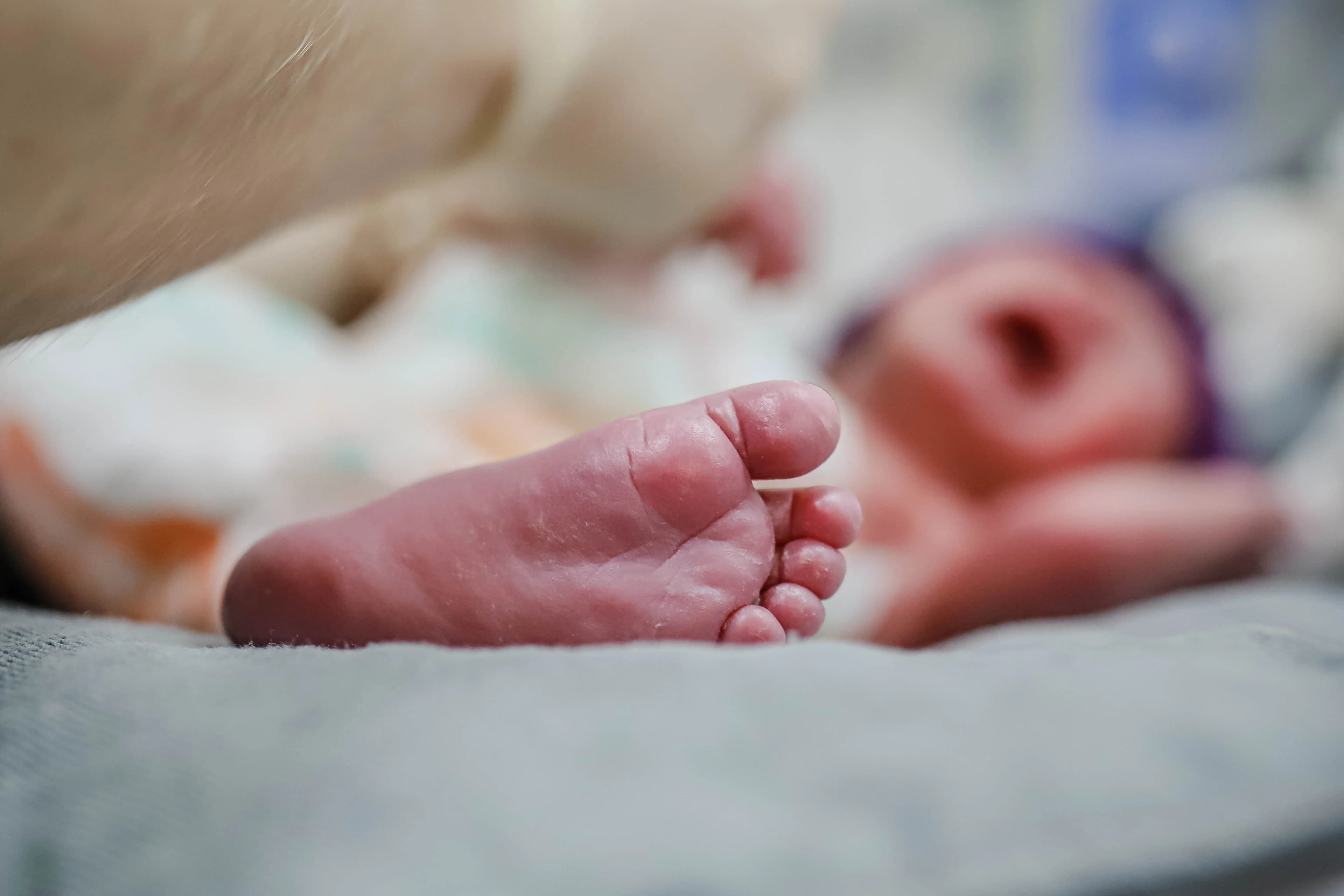 Pezinho do recém-nascido